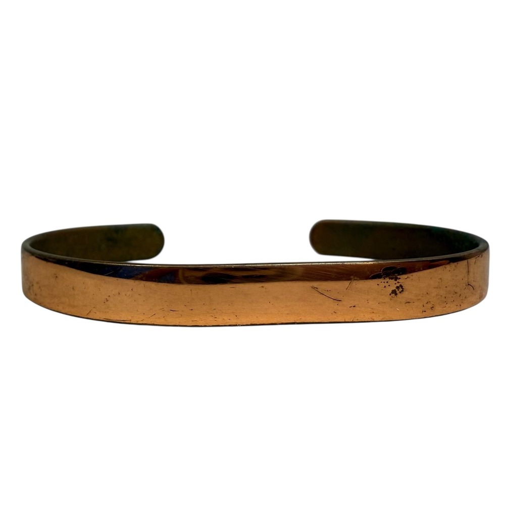 Sabona London Copper Cuff Bangle Bracelet Magnetic Therapy Pain Relief Sz 5.5